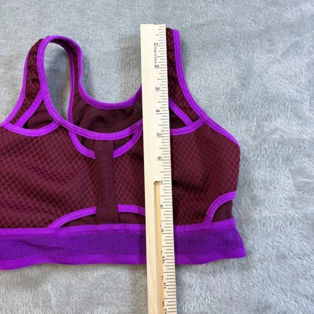 Nike Sports Bra Women XS‎ Purple Dri Fit Ultrabreathe Medium Support CJ0149 638